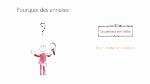 6. Construire et présenter ses annexes