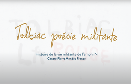 Tolbiac poésie militante - Histoire de la vie militante de l'amphi N