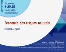 Economie des risques naturels