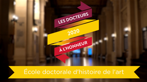 École doctorale d’histoire de l’art