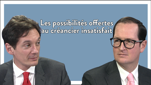 3.2. Les possibilités offertes au créancier insatisfait