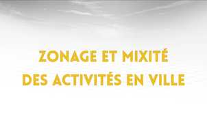 3.4. Zonages et mixité des activités en ville