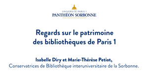 8. Regards sur le patrimoine des bibliothèques de Paris 1