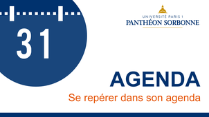 AGENDA - Se repérer dans son agenda